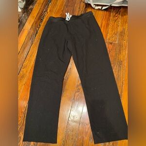 FIGS women’s Livingston scrub pants black xl